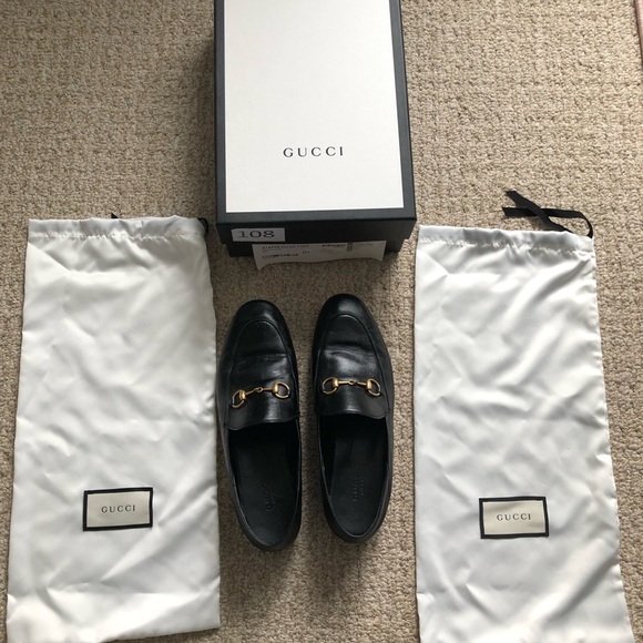 Gucci Jordaan loafers size 37.5 - Picture 2 of 10